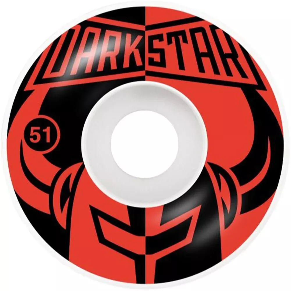 Darkstar Divide Red / Black 51mm - Skateboard Wheels