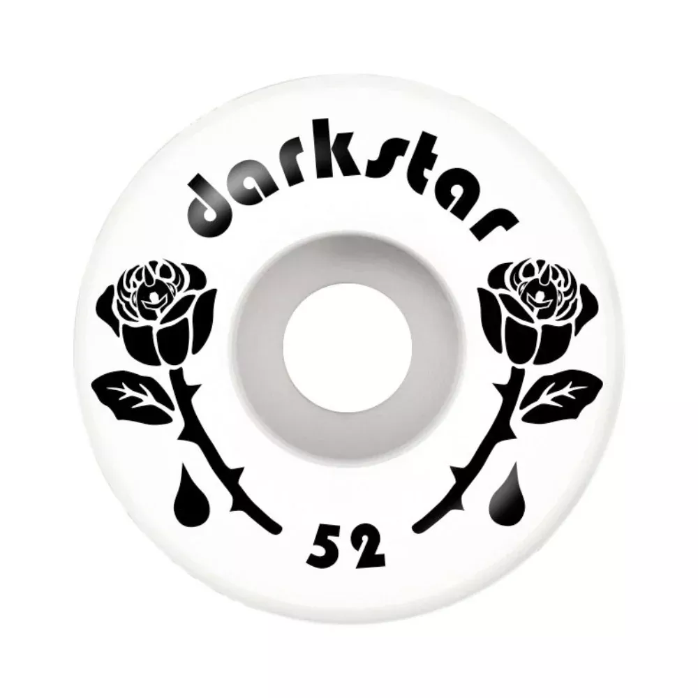 Darkstar Forty Black/White 52mm - Skateboard Wheels