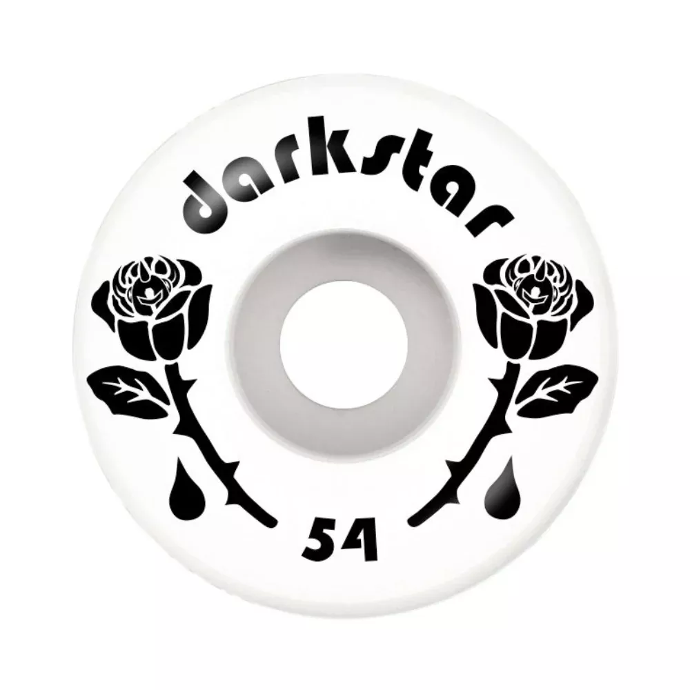 Darkstar Forty Black/White 54mm - Skateboard Wheels