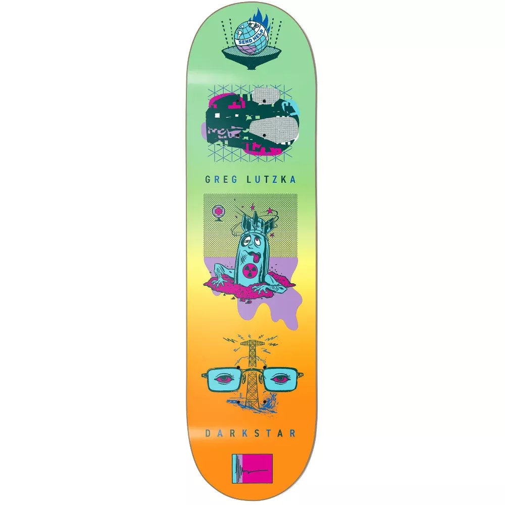 Darkstar New Abnormal Greg Lutzka R7 8.0 - Skateboard Deck