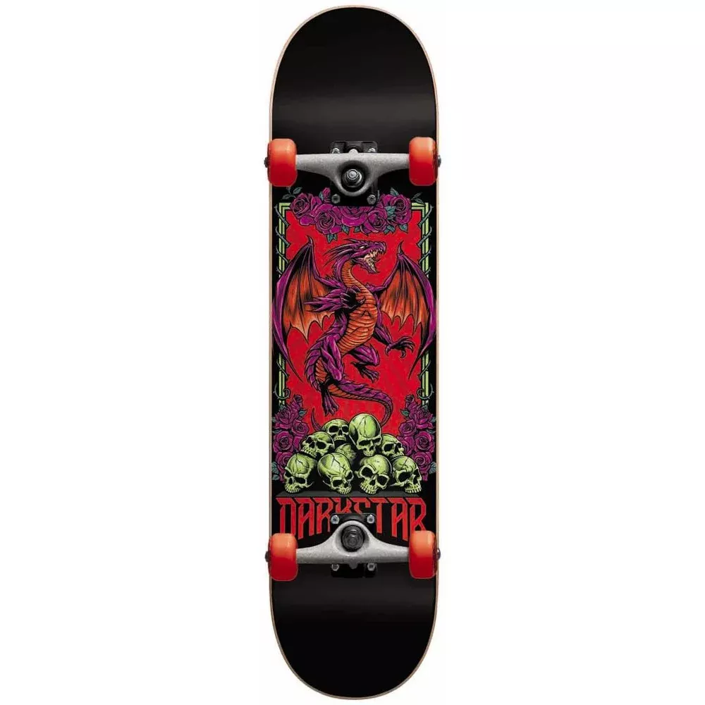 Darkstar Youth Levitate FP Red 7.0 - Skateboard Complete