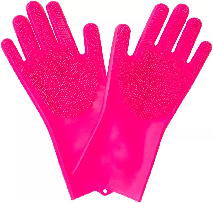 Deep ScrubberCleaning Glove - Silicone Dishwasher Safe Small