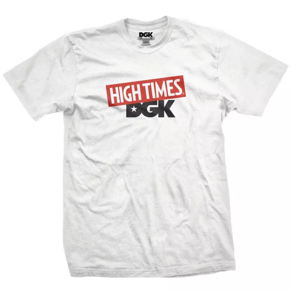 DGK X High Times Logo White - T-Shirt