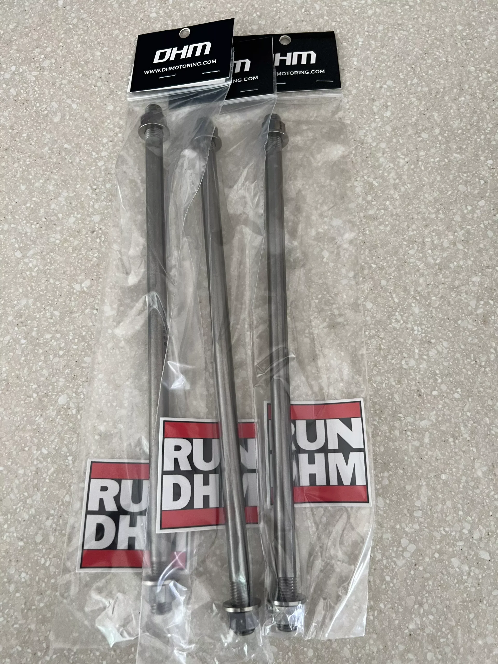 DHM Titanium Axle & Swingarm Kit | Honda Grom & Monkey