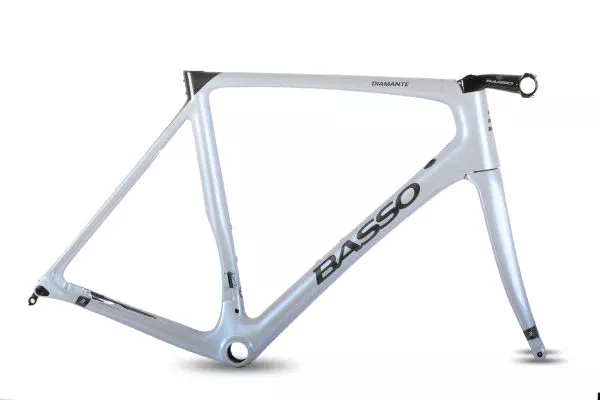 Diamante Frameset / Rim Brake (Opale White 48cm)