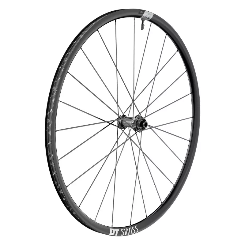 DT Swiss E 1800 Spline 23 Front Wheel - 700 12 x 100mm Center-Lock Black
