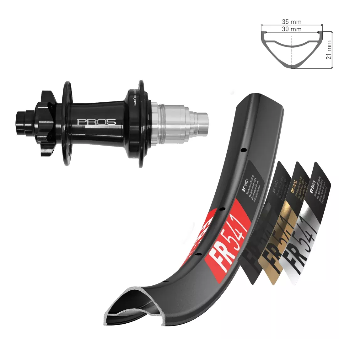 DT Swiss FR541 / Hope Pro 5 Boost Handbuilt Rear Wheel