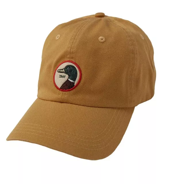 Duck Head Circle Patch Twill Hat Rust
