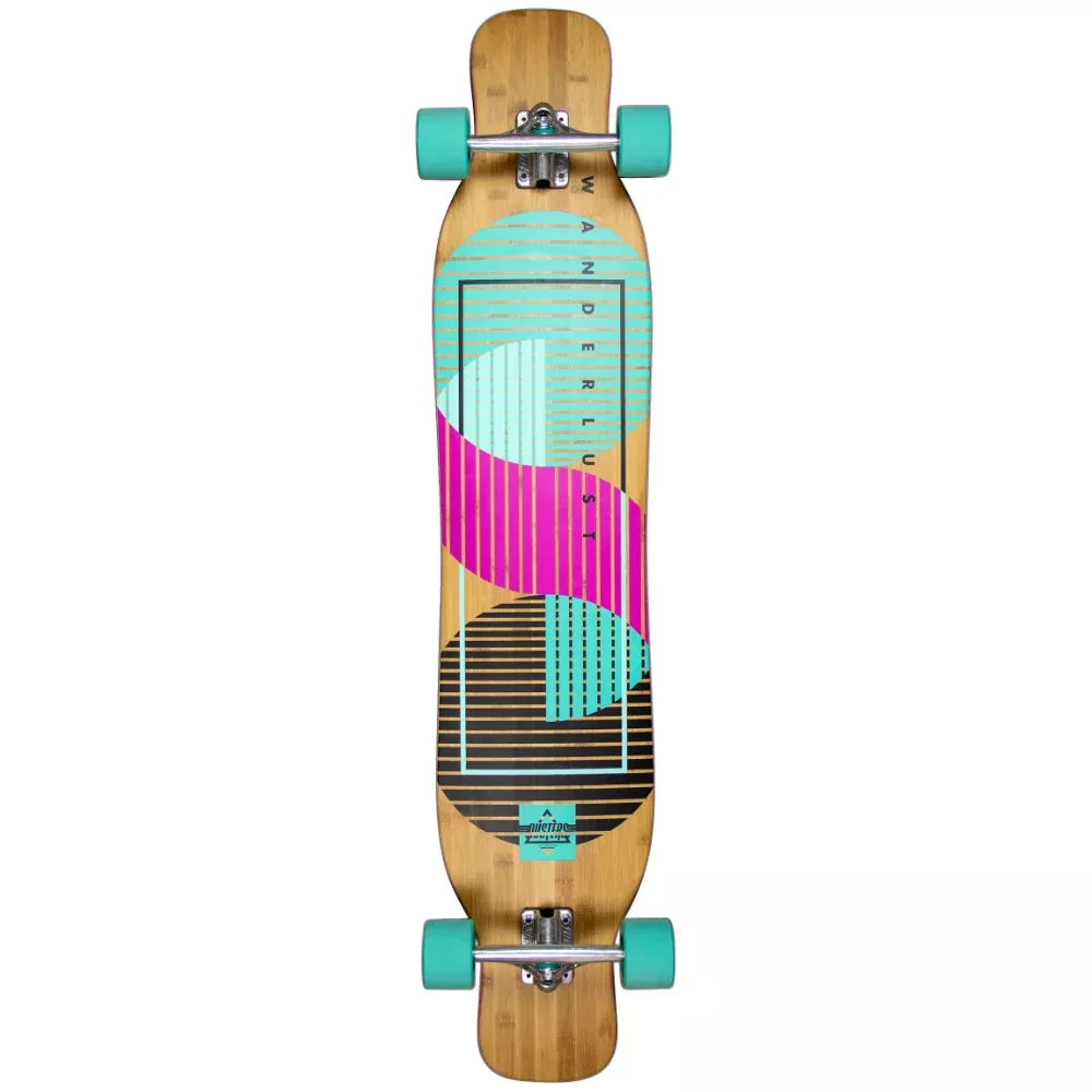 Dusters Wanderlust Teal Purple 47" - Longboard Complete