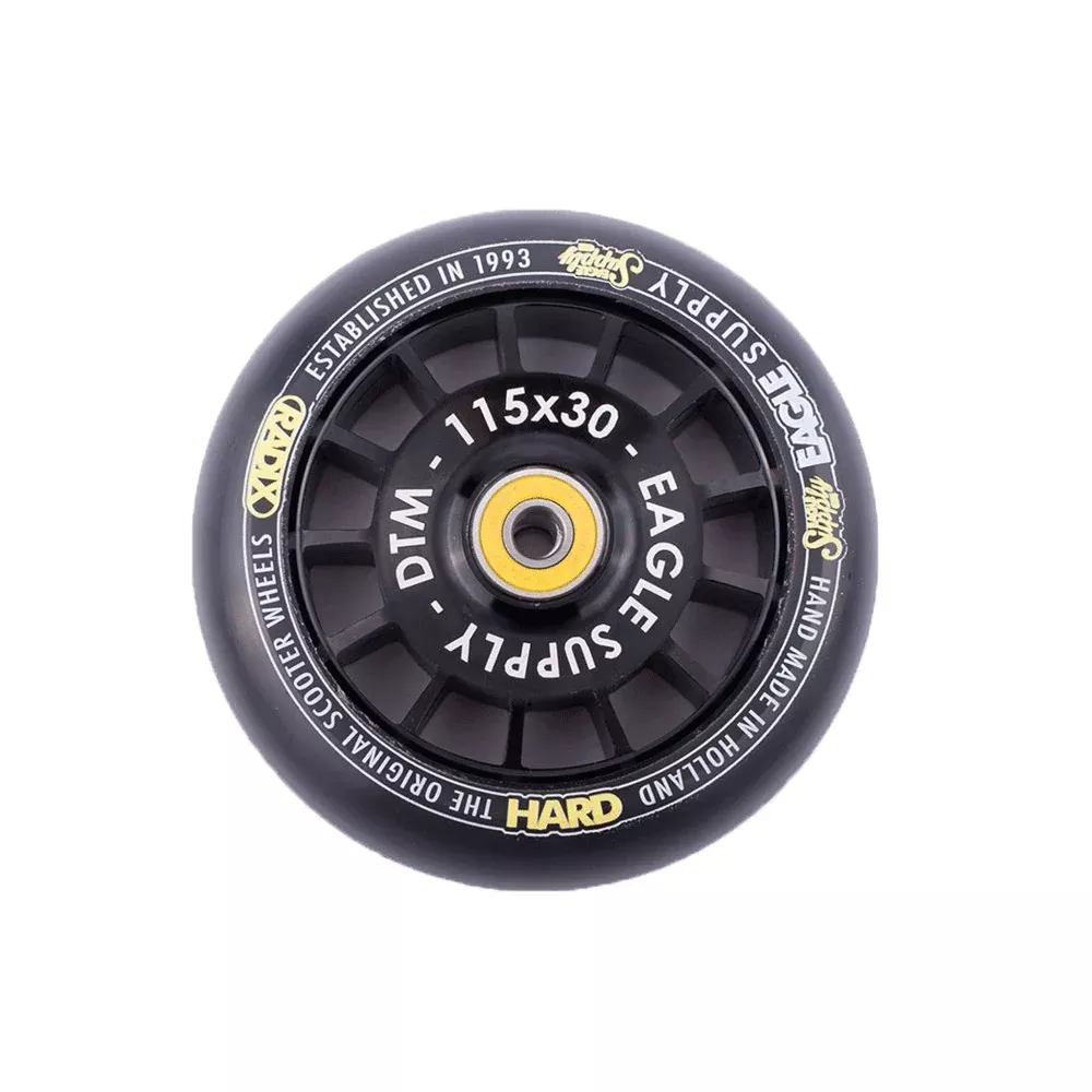 Eagle Radix DTM Standard Black Core 115 x 30mm - Scooter Wheels
