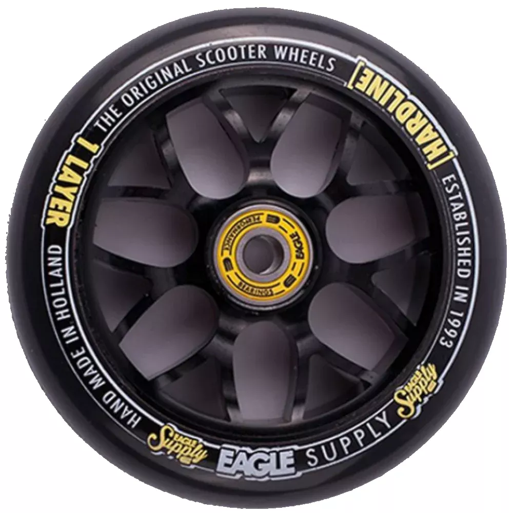 Eagle X6 Black Core Hardline 110mm (PAIR) - Scooter Wheels
