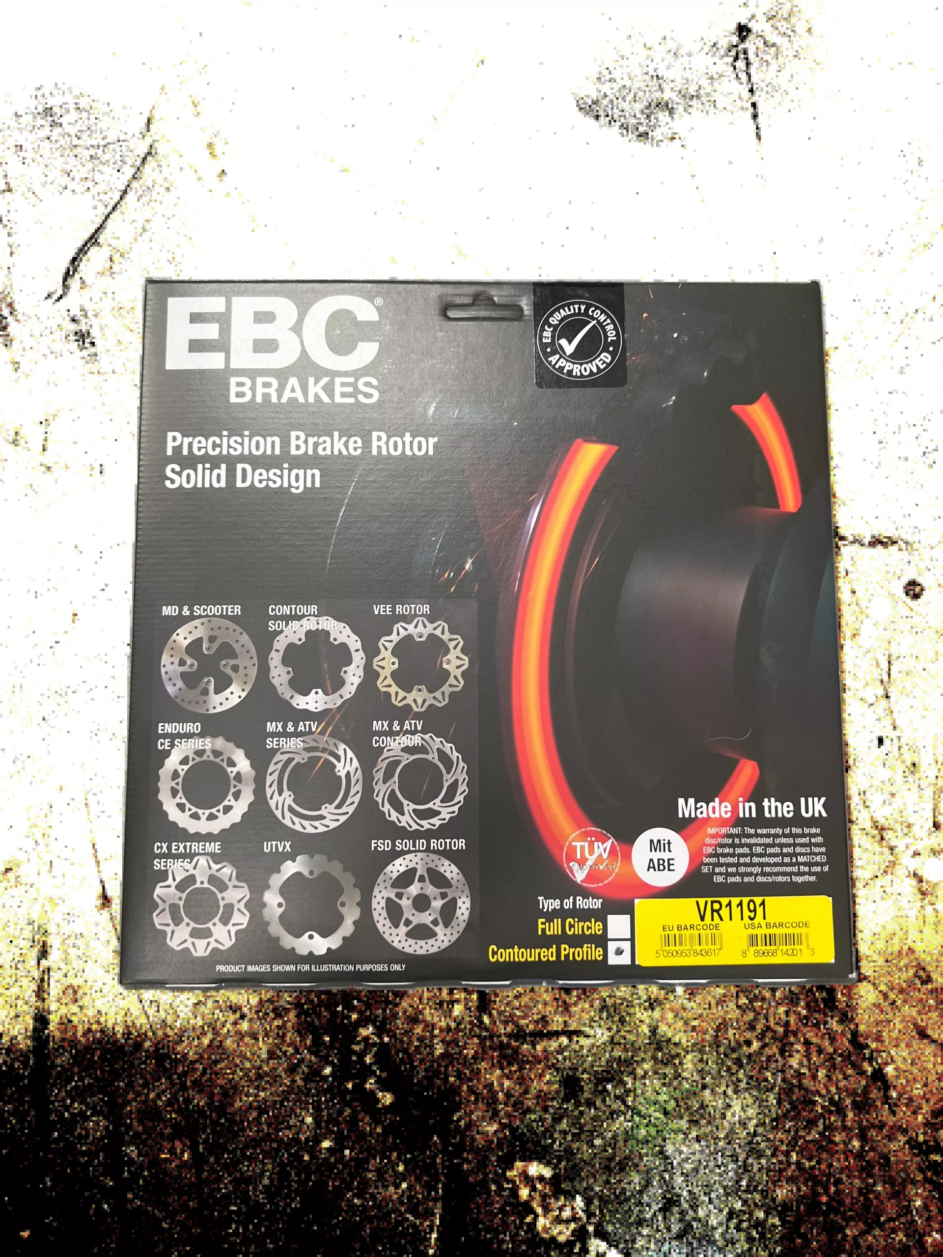 EBC VEE Rotor for 2022+ Honda Grom and Monkey