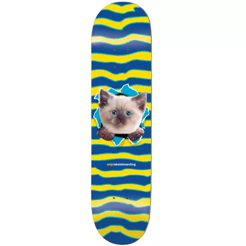 Enjoi Kitten Ripper HYB Blue 8.25 - Skateboard Deck