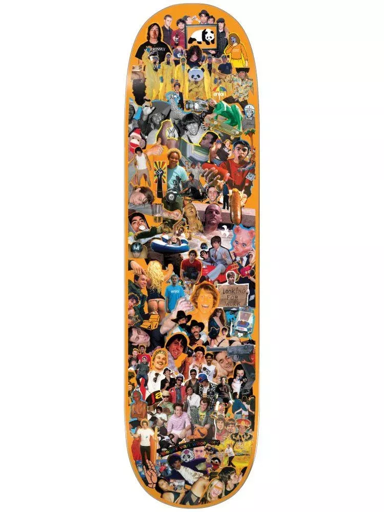 Enjoi Retrospective R7 Orange 8.75 - Skateboard Deck