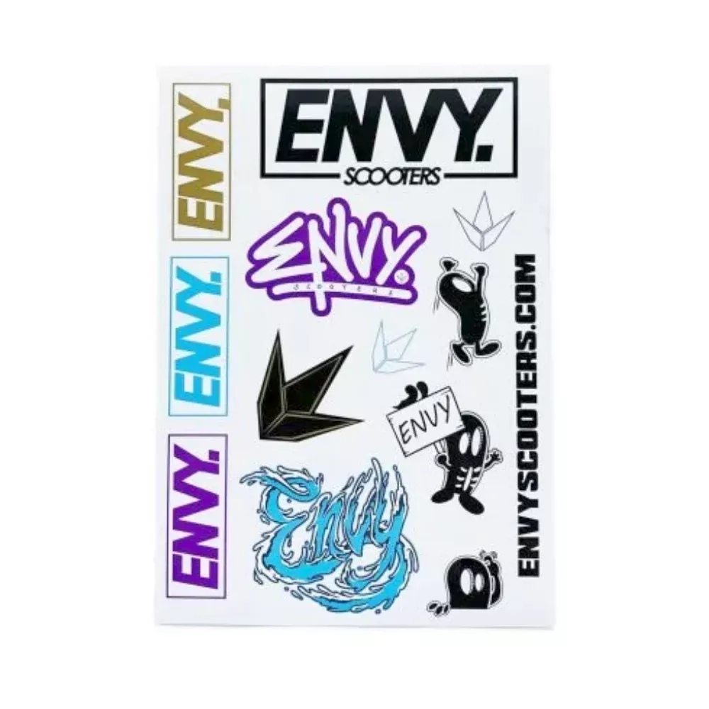 Envy Scooters Sticker Sheet