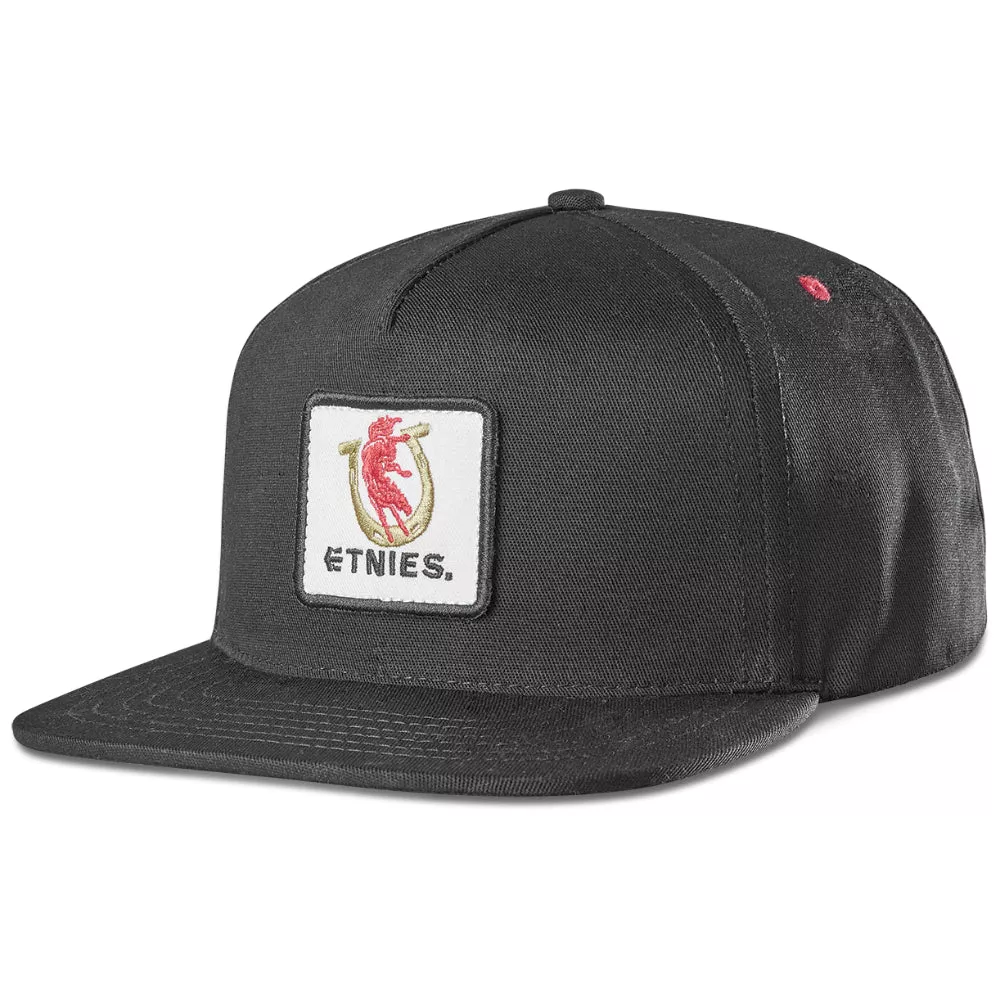 Etnies Colt 45 Black Snapback