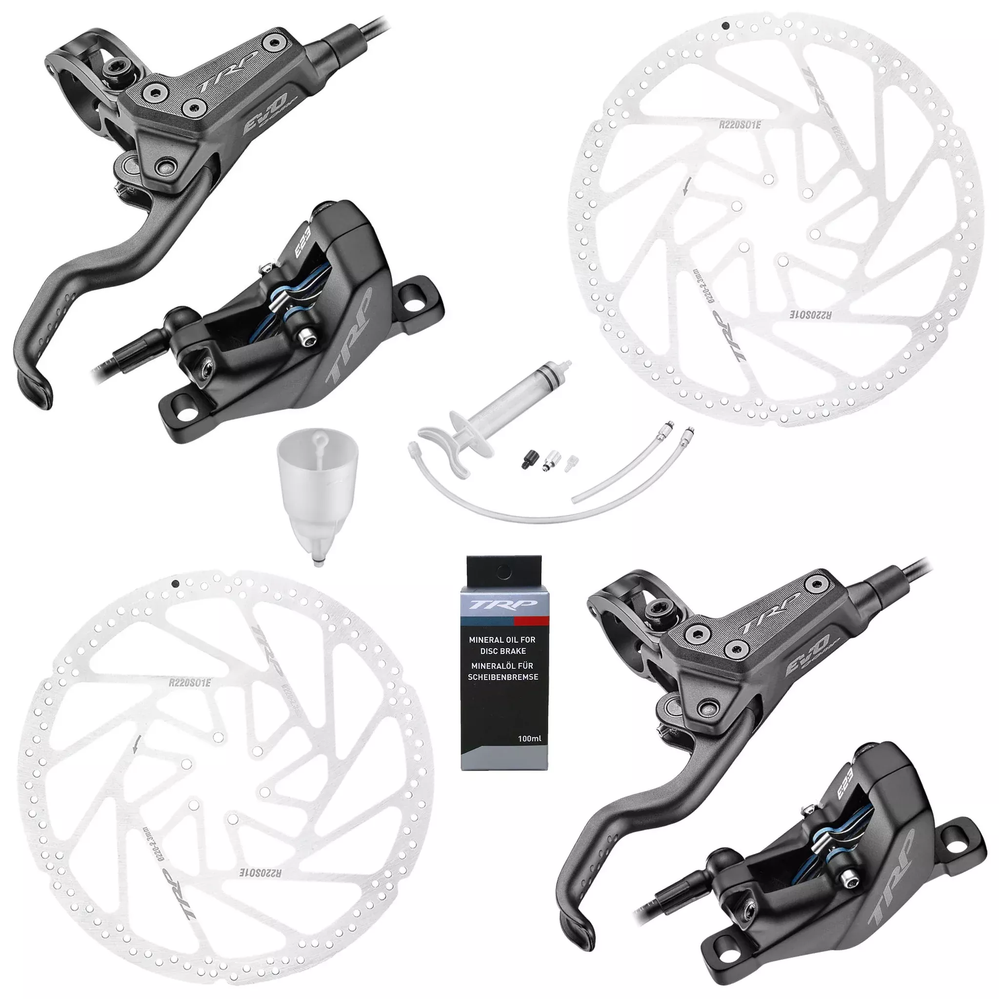 Evo Comp Complete Brake Set Kit