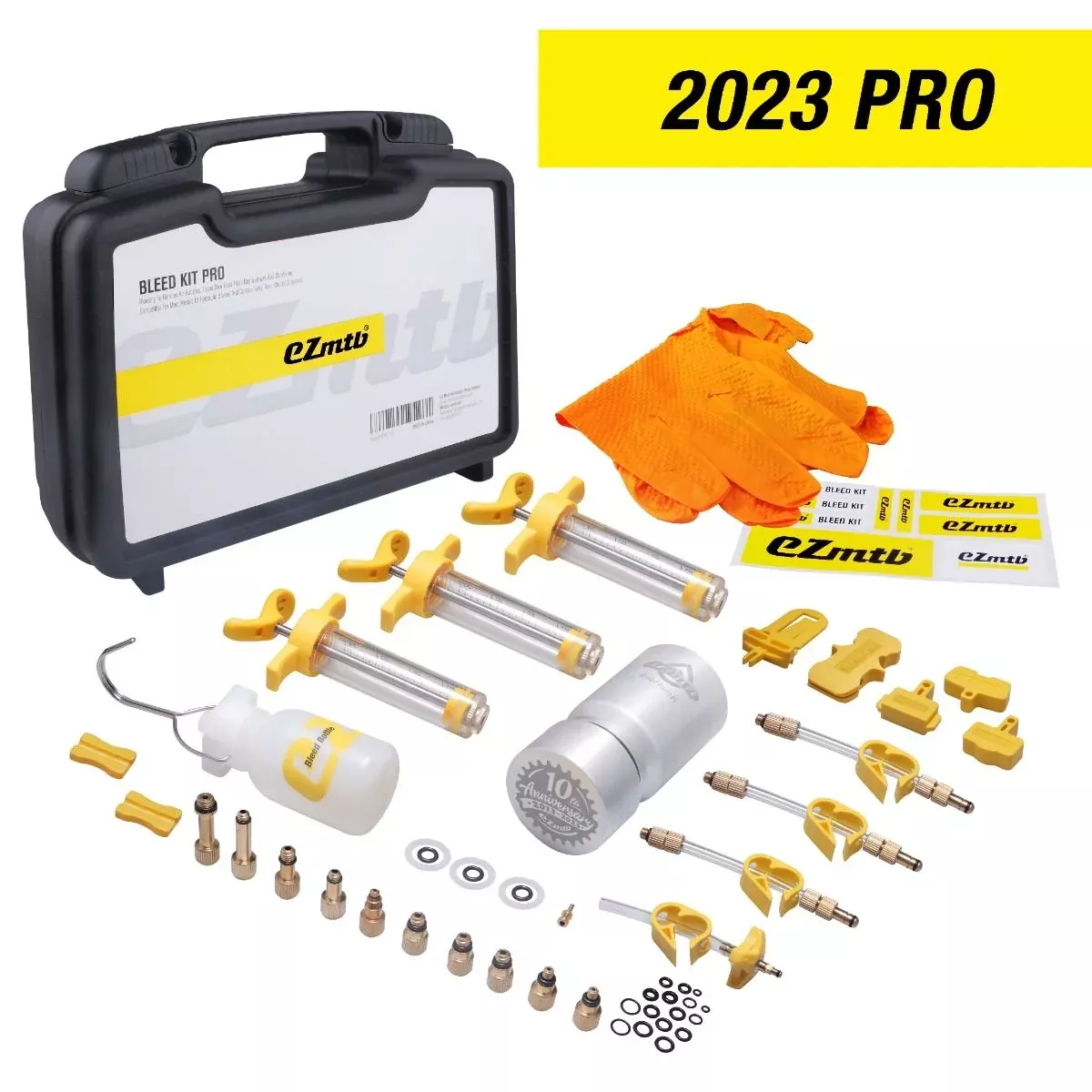 EZMTB Pro Universal Hydraulic Brake Bleed Kit 2023