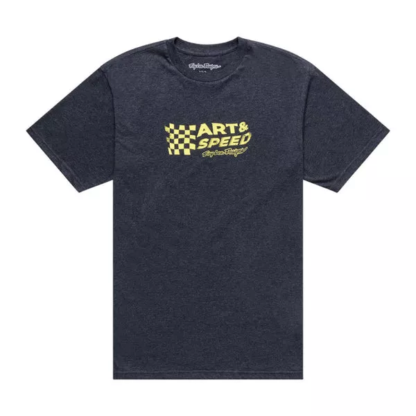 Finish Line S/S Tee Black Heather