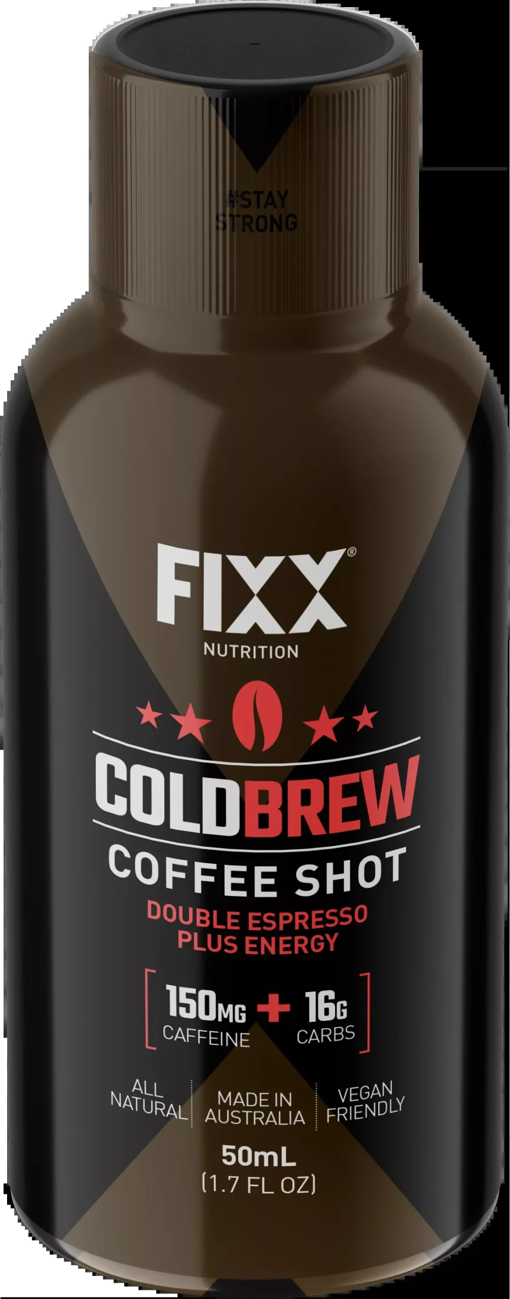 FIXX Cold Brew Coffee Shot- Energy Espresso 50ml Bottle