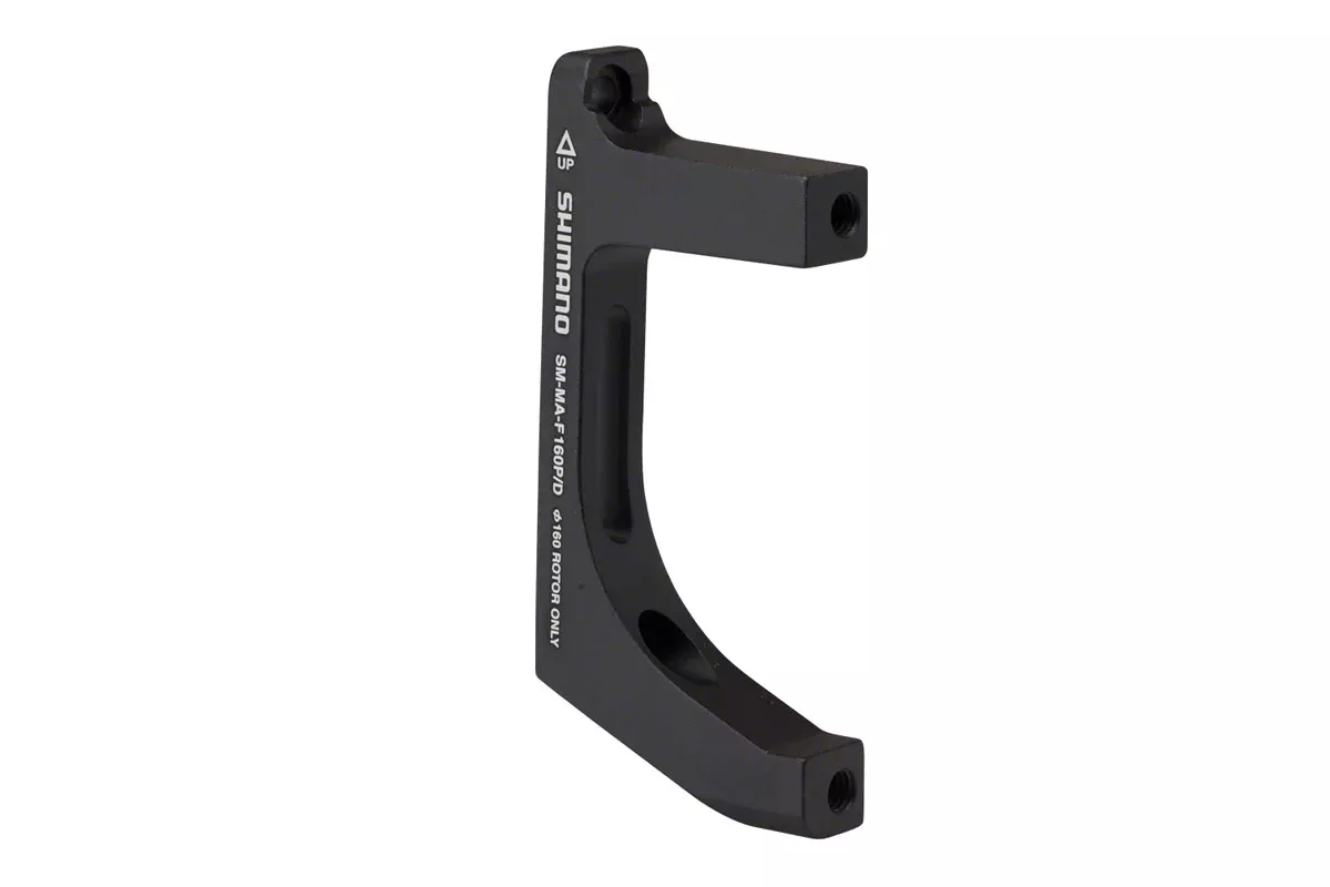Flat-Mount Fork 160mm Disc Brake Adapter - 74mm Caliper