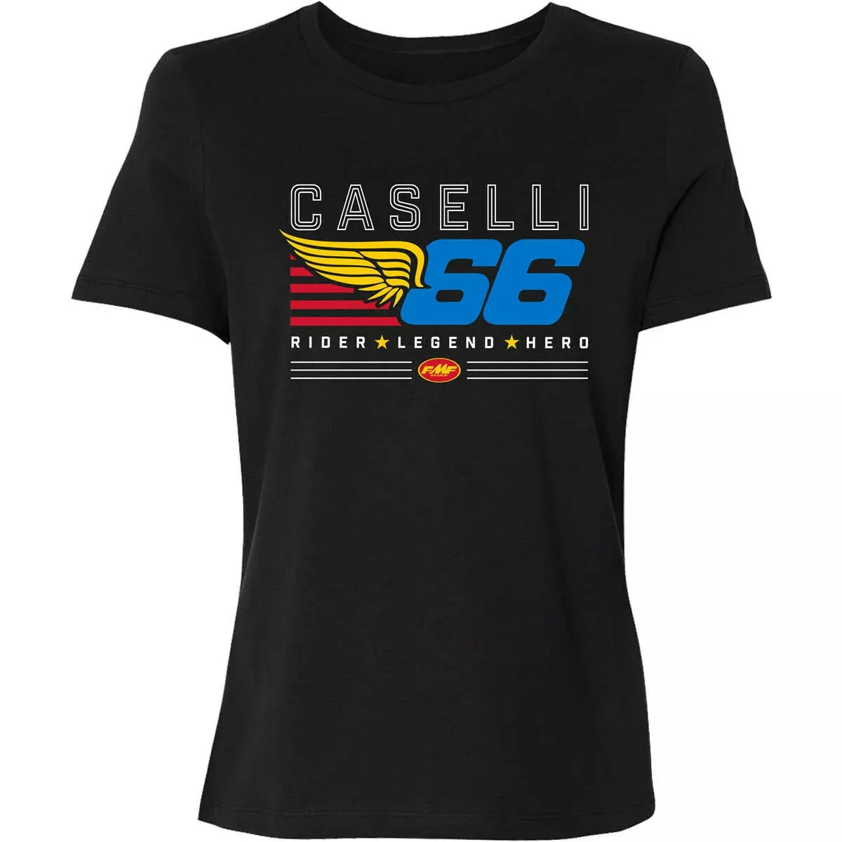 FMF Womens Kurt Caselli Short Sleeve Tee
