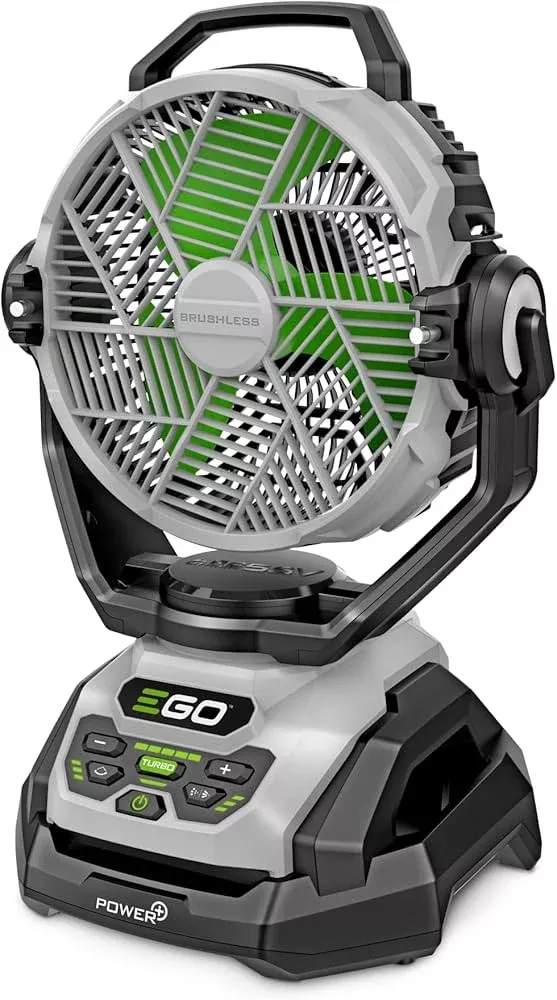 FN1000 EGO 10'' BATTERY OPERATED MISTING FAN