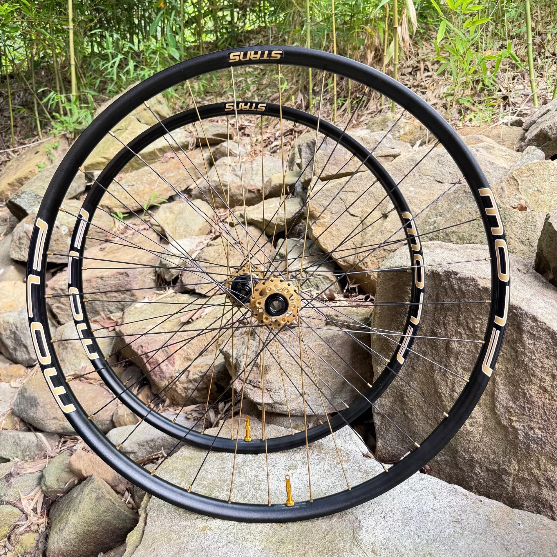 Fox Podium Gold Matching Wheels With Hydra 2 Hubs