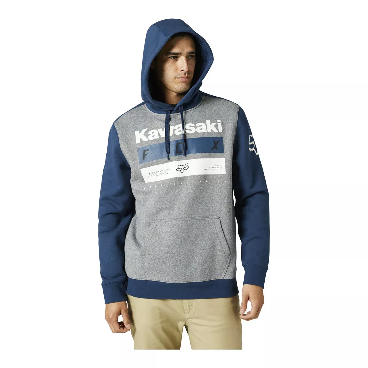 Fox Racing Kawasaki Stripes Pullover Fleece