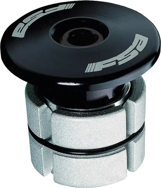 Full Speed Ahead Compressor 1-1/8" Black Expander Plug and Top Cap