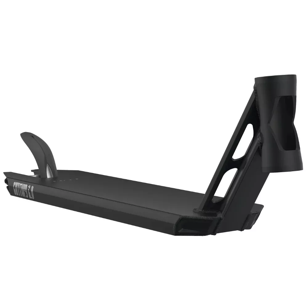 Fuzion Entropy 2.0 Matte Black - Scooter Deck