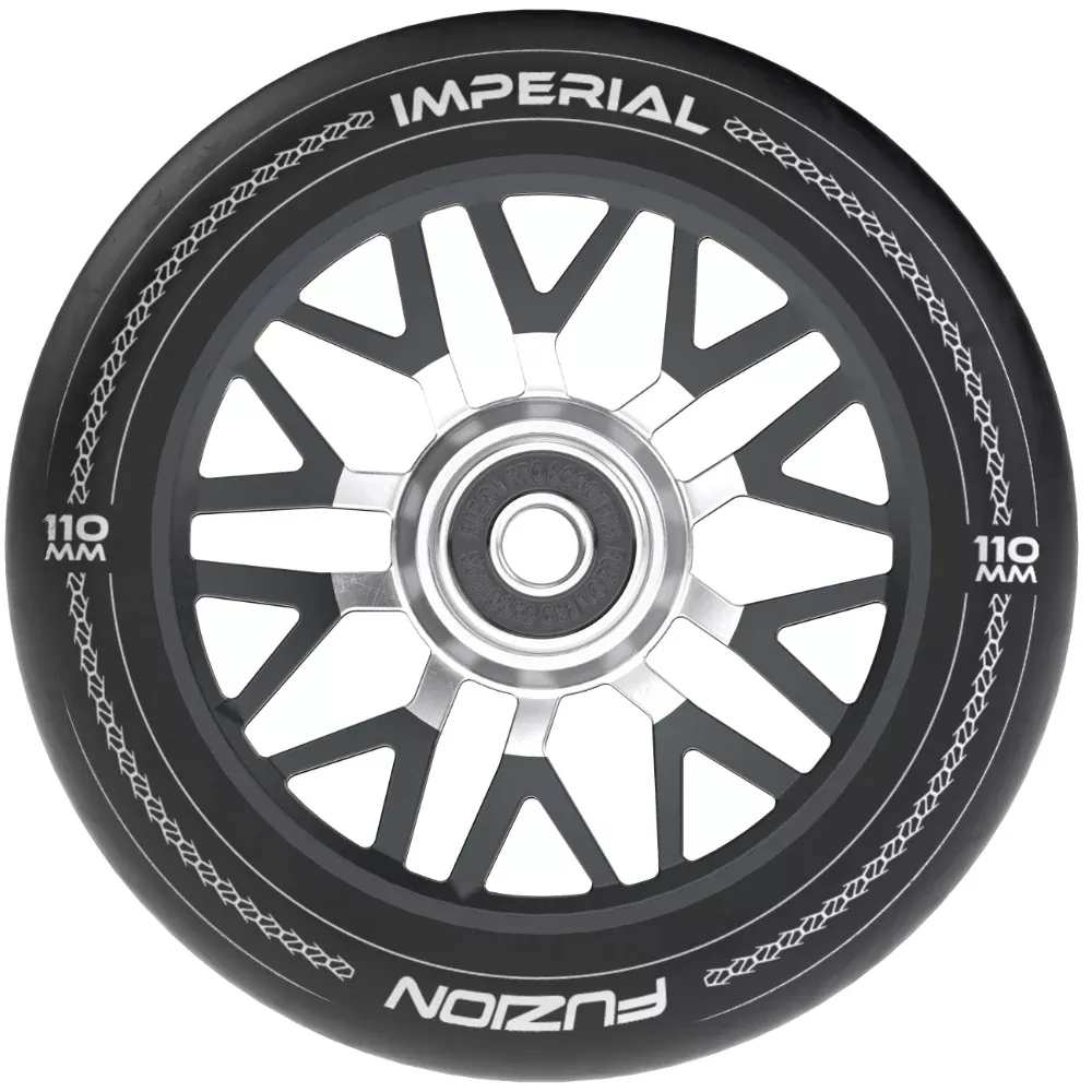Fuzion Imperial Black 110mm - Scooter Wheels