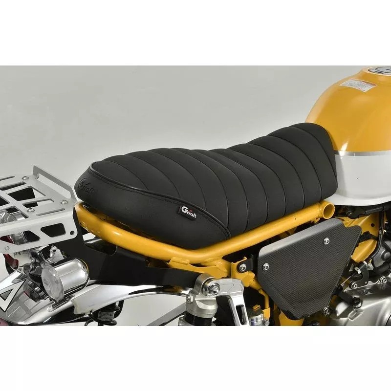 G-Craft Custom Seat – Stepped Tuck Roll for Honda Monkey 125