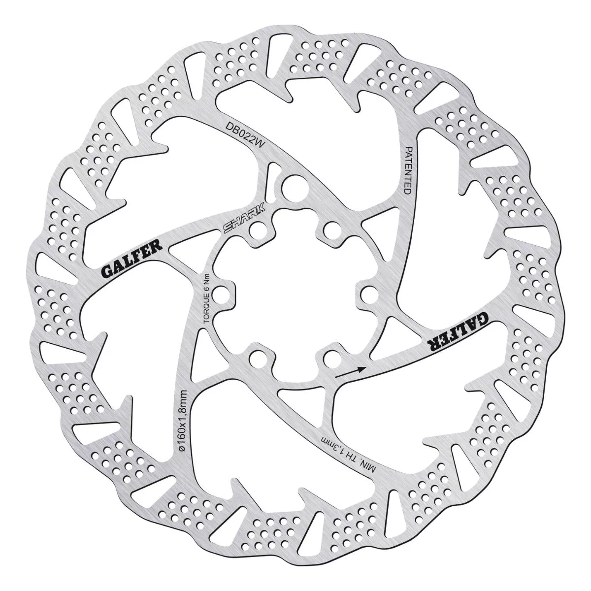 Galfer Disc Shark 160X1.8MM