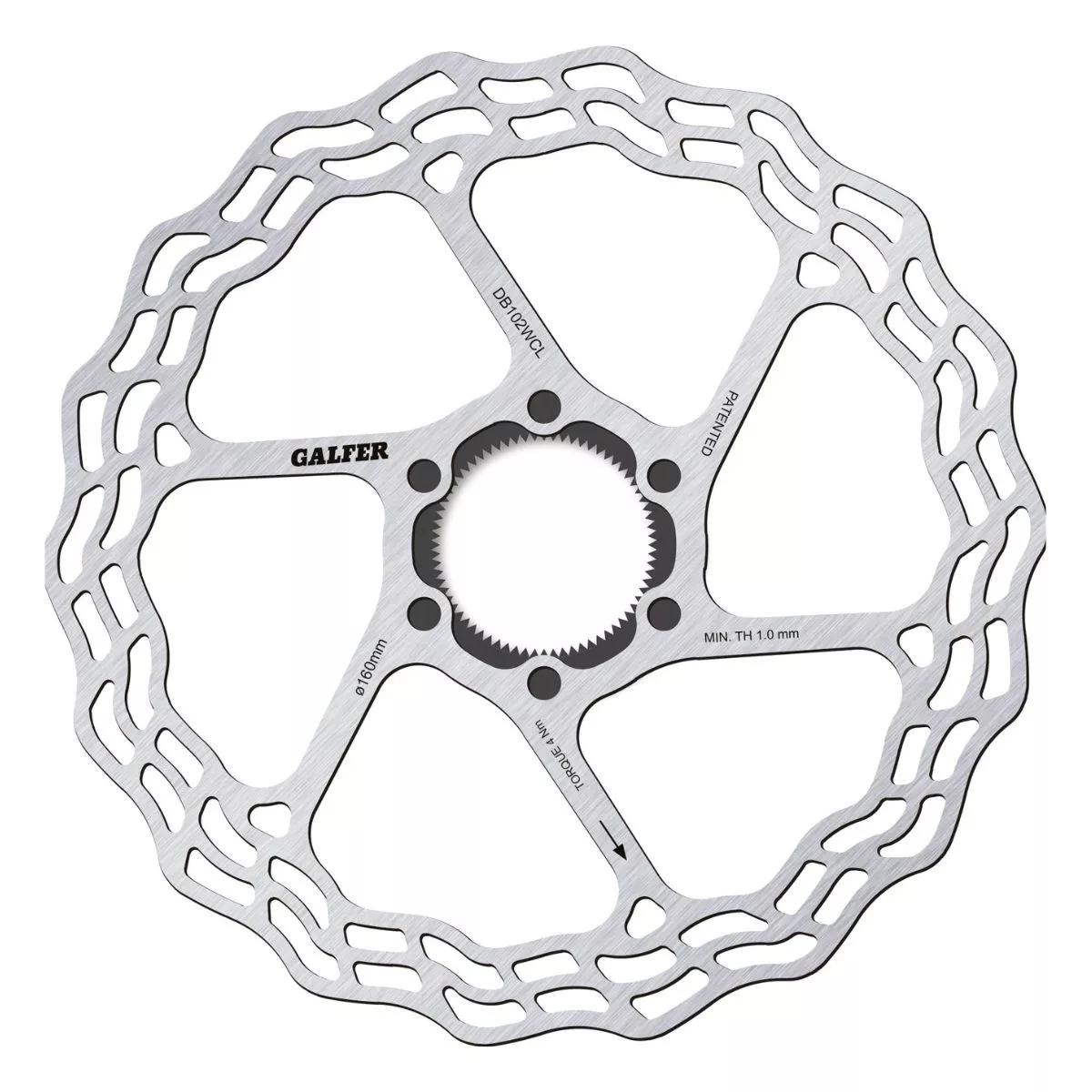 GALFER – ROAD WAVE DISC ROTOR – CENTERLOCK