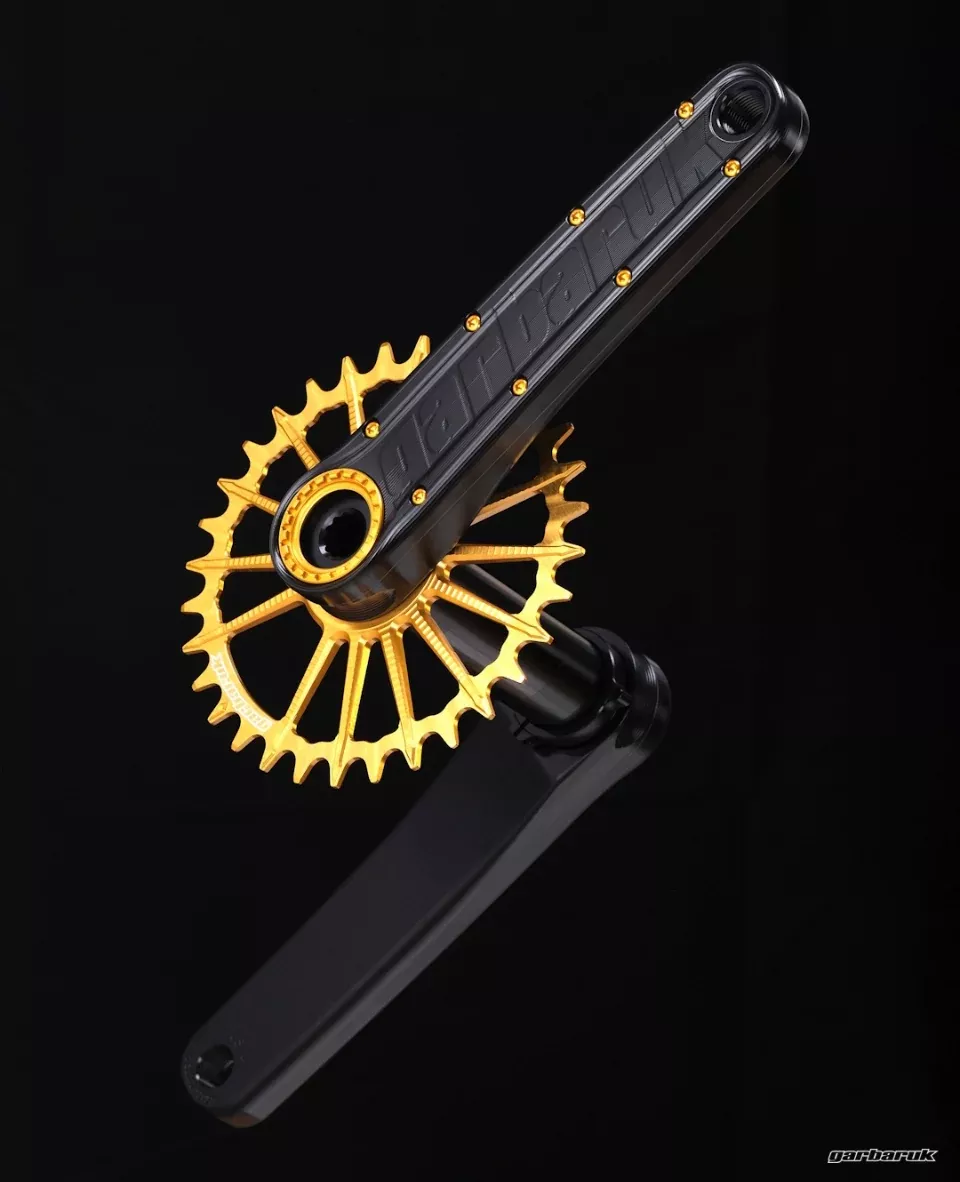 Garbaruk Enduro Crankset 165mm Length 30mm Spindle Diameter