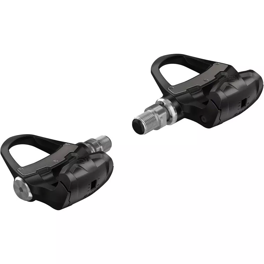 Garmin Rally RS200 Power Meter Pedals - Single Sided Clipless Composite 9/16" BLK Pair Dual-Sensing Shimano SPD-SL