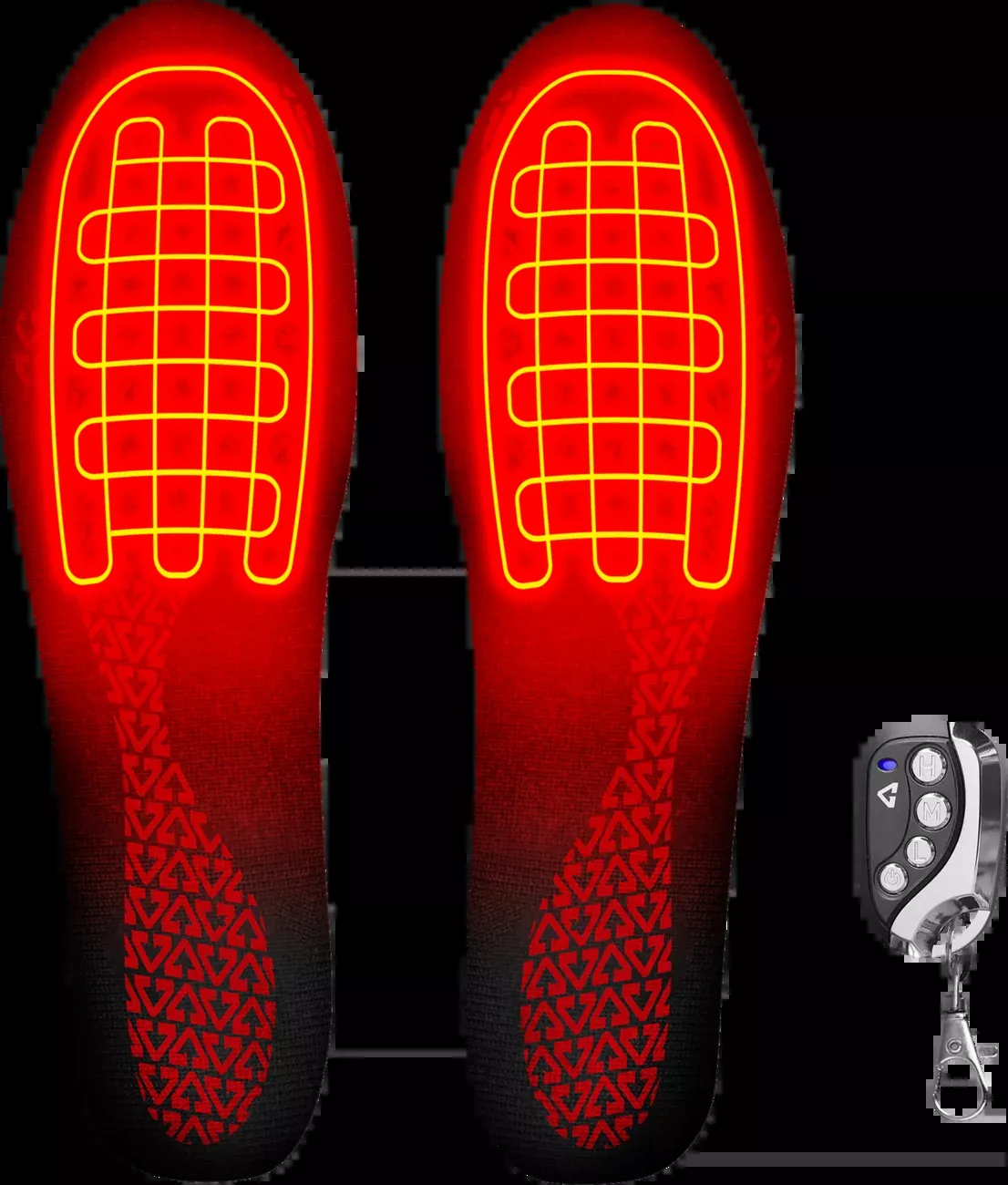 Gerbing 3V Rechargeable Heated Insoles with Remote