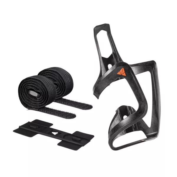 Granite Design Universal Carbon Bottle Cage With Long Strap Kit for E-Bikes