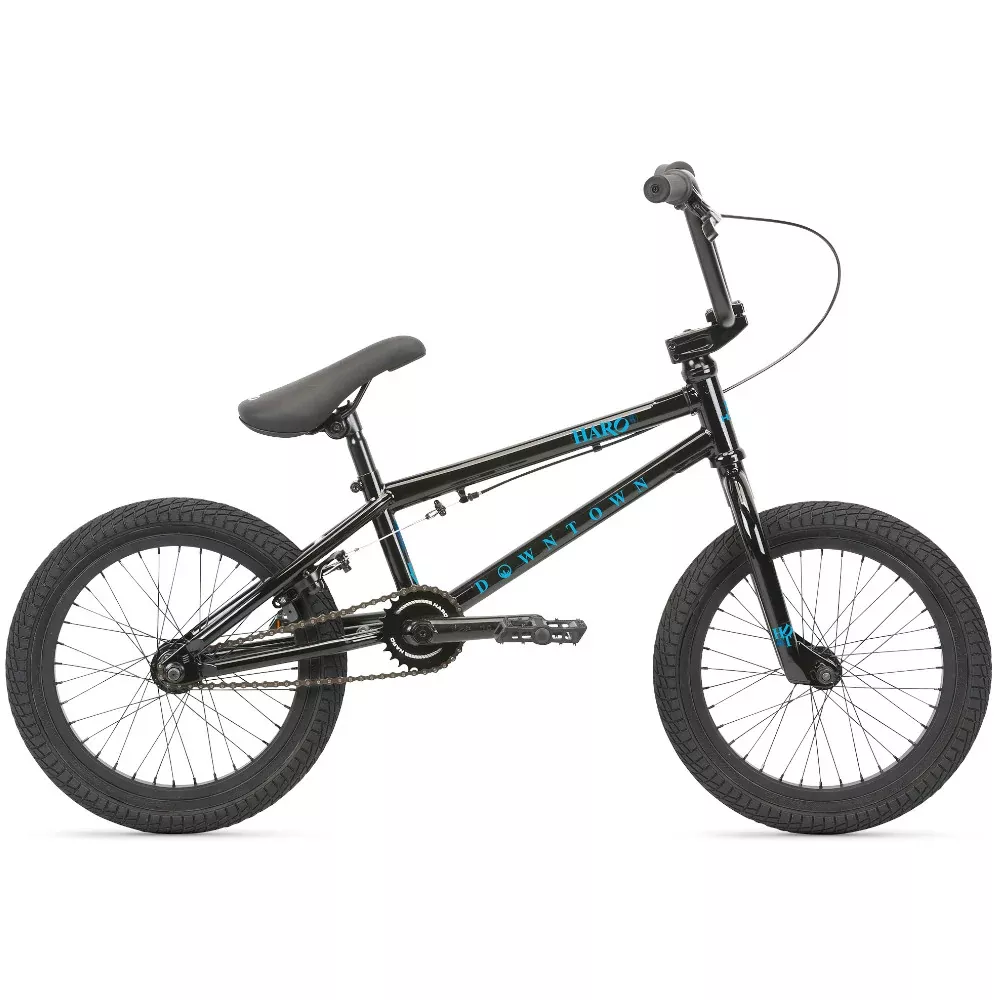Haro Downtown 16in Black - BMX Complete