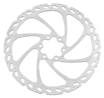 Hayes V7 Disc Brake Rotor - 180mm, 6-Bolt, Silver