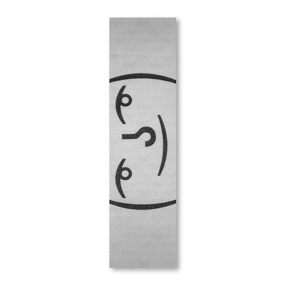 HEH Clear Logo Sheet - Skateboard Griptape