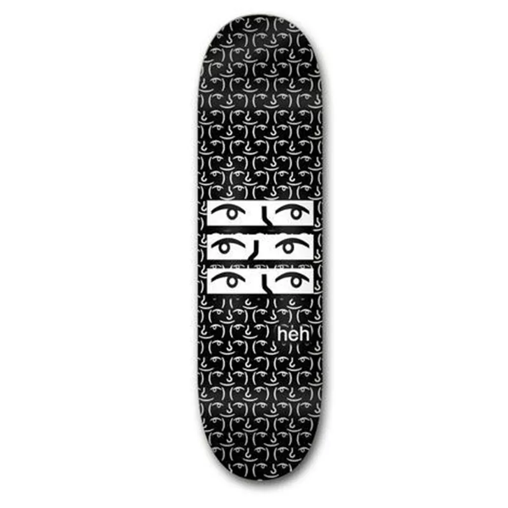 HEH Stripes (Glow In The Dark) 8.125 - Skateboard Deck