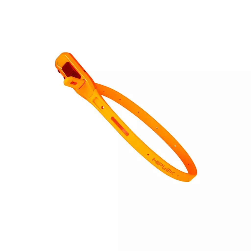 Hiplok Z Lok Single Zip Combo V2 Lock w/ Bracket Orange