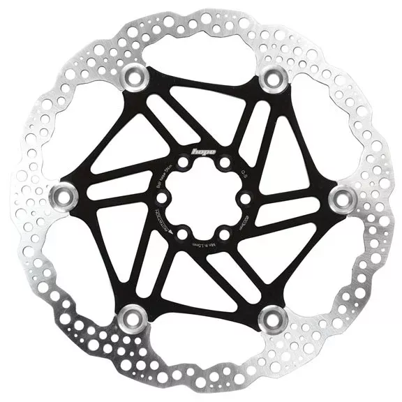 Hope Floating Disc Brake Rotor - 203mm, 6-Bolt, Black