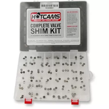 Hot Cams Valve Shim Kit and Refill Package