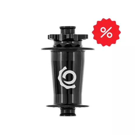 Hydra MTN 15x100mm Front Hub Black ISO 6bolt 32h