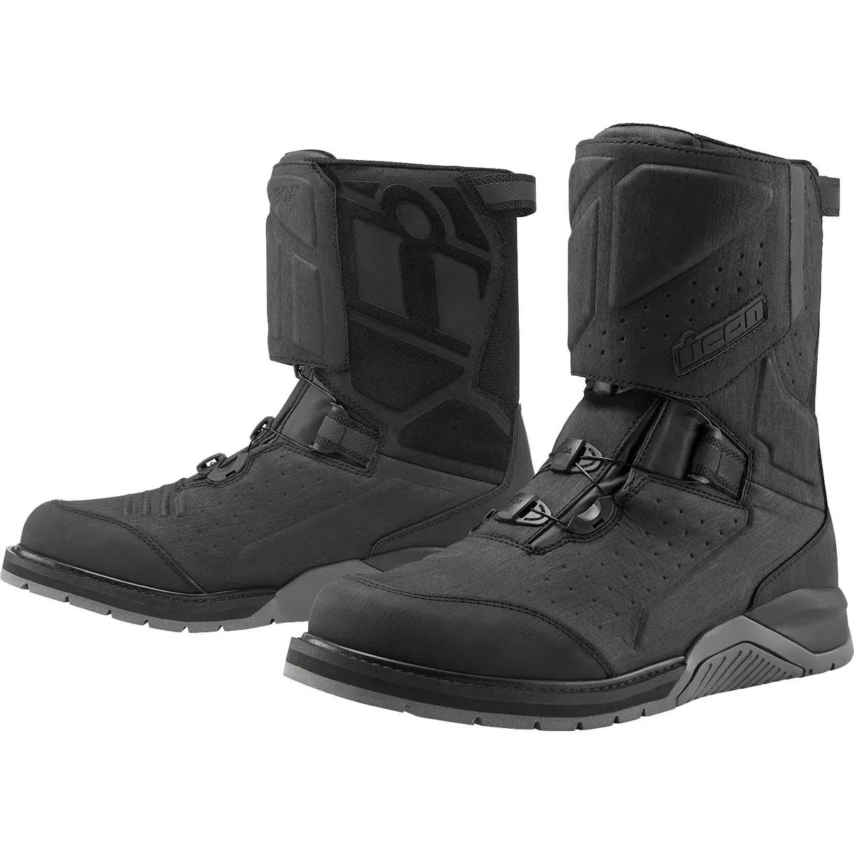 Icon Alcan Waterproof CE Boots CLOSEOUT
