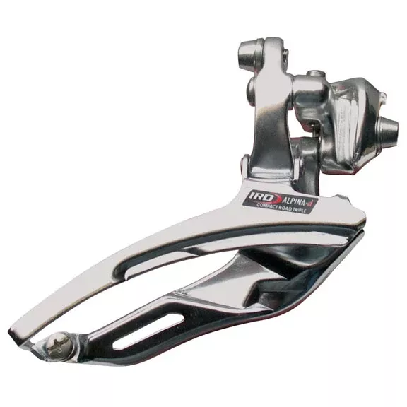 Interloc Racing Design Alpina-D Triple Front Derailleur Braze-On - Silver