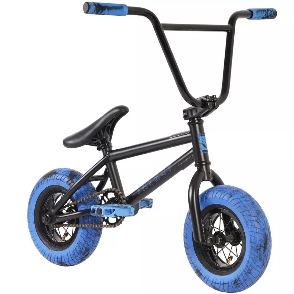Invert Supreme Mini BMX Black Blue